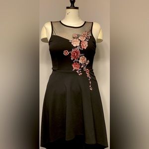 Speechless Hi Low Embroidered Dress size 13